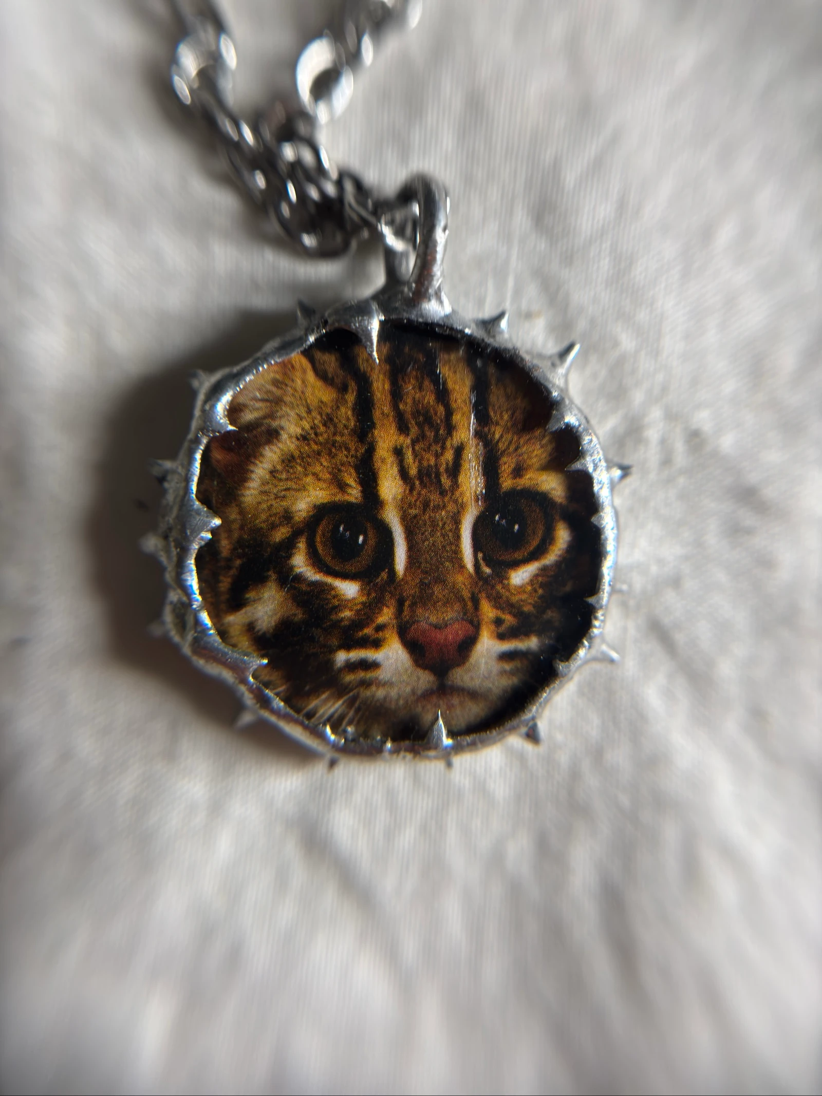 Collar Artesanal de vidrio y soldadura de estaño – photo 7